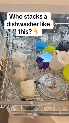 Jason Jacobson on Instagram: "Who stacks a dishwasher like this? We had new cleaners in our house today. After two hours, they’d only completed one and a half rooms. When I came out of my office, I very nicely said “Hey, you guys gotta speed this up.” They looked at me like I’d just asked them to solve a calculus equation. After they left, I went to check the kitchen. And this is what the dishwasher looked like. Jesus. I’m going to have to restack this entire thing. You know, when something’s no