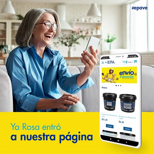 🛒 ¡A solo un clic! 📲💻 Todo lo que necesita para su hogar está a un clic de distancia. Ingrese a EPA en línea ▶️ www.epaenlinea.com y descubra un sin fin de oportunidades para lograr ambientes únicos en su hogar 😉 #EPAve #EPAEnLínea | EPA Venezuela