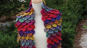 Crocodile Stitch Scarf Pattern   Tutorial