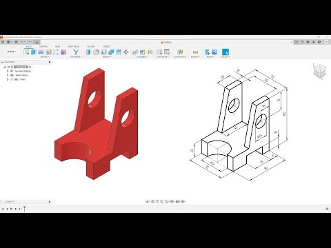 Fusion360 Part Modeling Tutorial-220. #design #3dmodeling #modelingtutorial #engineering#fusion360