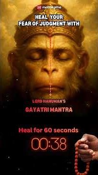 MOST Powerful Mantra to BOOST Willpower & Crush Self-Doubt Forever ⚡✨ Hanuman Gayatri Mantra