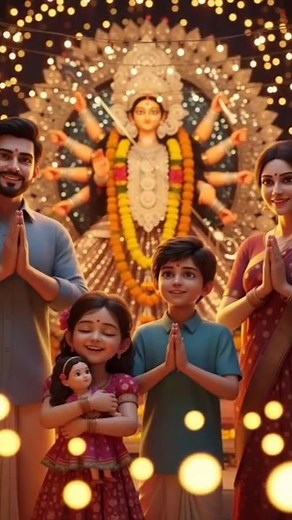 “Durga Puja 2025 ❤️ Maa Durga Ki Kripa Sab Par | Emotional Story | #DurgaPujaSpecial” #shorts #trend