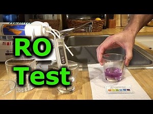 Countertop RO portable drinking water purifier alkaline filter review PH TDS Speed Waste