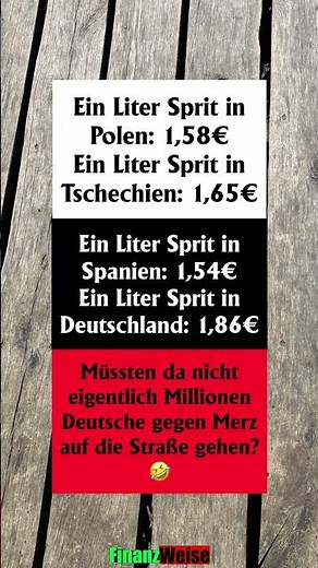 Warum ist Sprit in Deutschland so teuer? #geldpolitik #politik #deutschland #afd