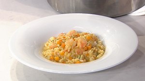 Risotto with shrimp, butternut squash and sage: It's simple (and delicious)