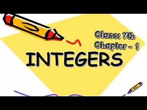 Chapter - 1 | Integers | Class : 7th | Exercise: 1.1 | Maths