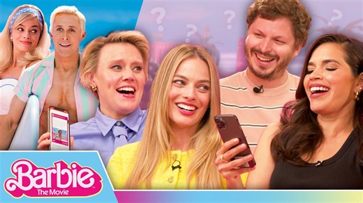 To celebrate the release of “Barbie” we invited some of the cast — Margot Robbie, America Ferrera, Kate McKinnon, and Michael Cera — to take our quiz and find out which character they really are. So, which of them has the most Ken-ergy? And who’s an IRL Barbie? Watch to find out! #Barbie #MargotRobbie | BuzzFeed
