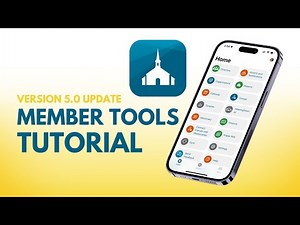 Member Tools App Tutorial for updated version 5.0