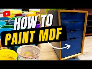 Painting on MDF? Watch this video before you do.