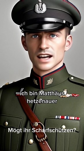 WW2 German Soldier: Matthäus Hetzenauer