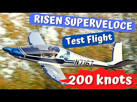 RISEN 915 SUPERVELOCE - Porto Aviation Group - Full Test Flight