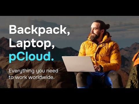 Work Anywhere, Store Safely | pCloud for Digital Nomads