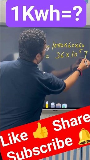👉 1 kWh = 3.6 million Joules! 1 kWh = ? Joules Explained