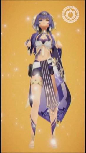 [MMD x Genshin Impact] Kandake Zone (Ankha Zone w/ Candace) #shorts