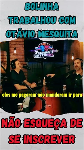 BOLINHA TRABALHOU COM OTÁVIO MESQUITA #panico #humor #shorts