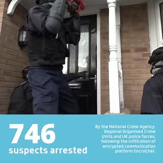 46K views · 964 reactions | Since Operation Venetic - the UK’s biggest ever law enforcement operation - began, the NCA, Regional Organised Crime Units and police forces have arrested 746 suspects and seized: ➡️ Over £54million ➡️ 77 firearms ➡️ More than 2 tonnes of Class A and B drugs ➡️ Over 28 million Etizolam pills nationalcrimeagency.gov.uk/news/operation-venetic | National Crime Agency | Facebook