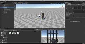 How to create a First Person camera controller, similar to one in "Deppart prototype"?