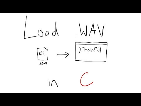 Load .WAV Sound Files in C