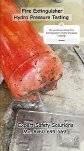 Fire Extinguisher Hydro Testing