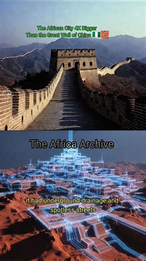 The Ancient Nigerian City Built With Advanced Math.#Benin #NigerianHistory #Shorts #HistoryFacts