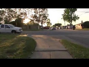 Razor Pocket Mod - Upgraded 9MaH battery - Test Run Around Neighborhood