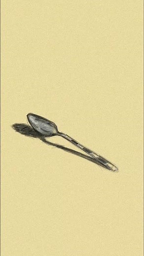 drawing a spoon