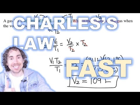 Calculating Charles's Law | Chemistry Homework in 3 MINUTES