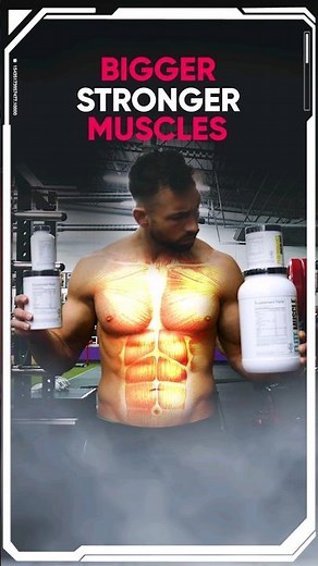 ONLY 3 Supplements Needed to Build Muscle
