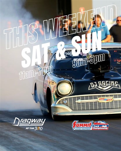 This weekend = drag racing energy Rounds 3 & 4 of the Summit Track Championships - LIVE at The Bend! 🕐 Gates open 08:30 🕐 Cafe & Bar open Come support your favourite racers and feel the speed up close! TICKETS - https://www.thebend.com.au/summit-track-championships #DragwayAtTheBend #SummitTrackChampionship #WeekendPlans #FastCarsSA #dragracing #quartermiler | Shell V-Power Motorsport Park