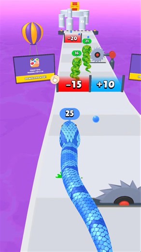 Wait For The Ending 😱 Snake Run Race#gameplay #ytshorts #viral #gamingvideo #shorts