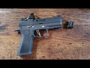 Sig P320 Tungsten Grip Module Cut to fit P320 RXP Compact