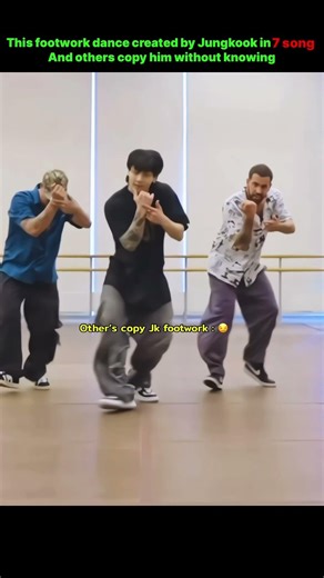 Millions of people copied Jungkook footwork dance