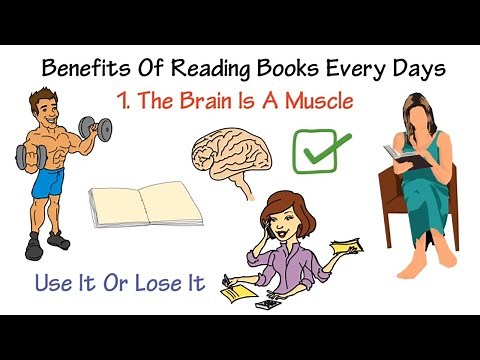 Benefits of reading books -why should you read books every day