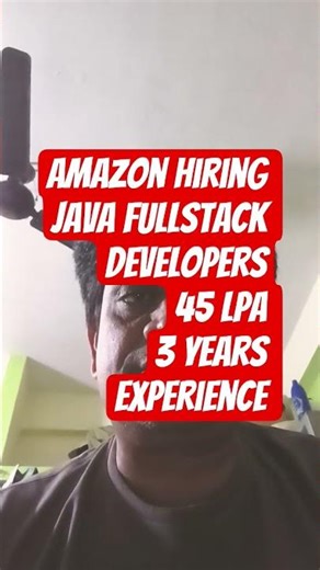 Amazon SDE Hiring 2026 🔥 3+ Years Experience | AWS + Java + React | Bangalore