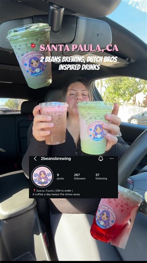 Delicious Dutch Bros Inspired Drinks at 2 Beans Brewing