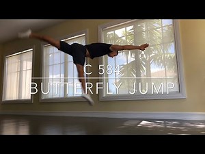 How to Butterfly jump | Tutorial | aerobic gymnastics