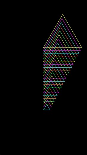 Electric Triangles #pythonloops