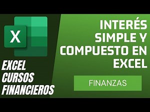 Simple and Compound Interest in Excel | Financial Courses
