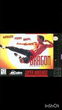Dragon The Bruce Lee Story SNES.