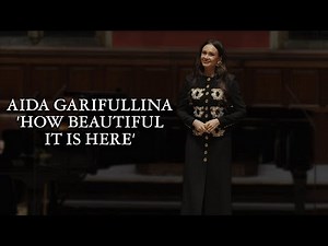 Aida Garifullina sings "How beautiful it is here" by Sergei Rachmaninoff. (6/8)