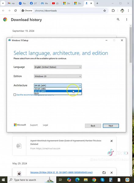 HOW TO DOWNLOAD WINDOWS 10 OR 11 ON USB #downloadwindows11 #downloadwindows10 #howto #tutorial #pctips #fyp #viral