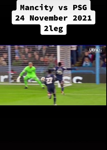 Manchester City vs PSG Highlights | 24 November 2021 | UEFA Champions League