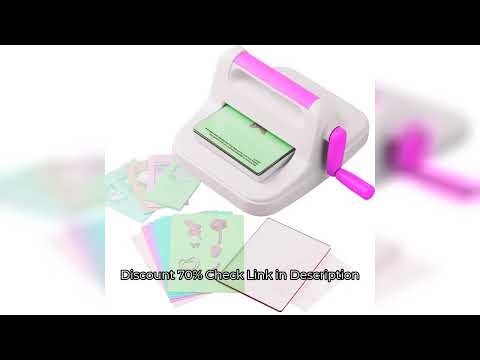 SucceBuy 6/9in Manual Die Cutting Embossing Machine Mini Opening Scrapbooking Handmake Tools for DIY