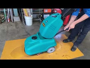 蔵王 2019年製 スクラブメイトミニ 360B E36B 手押し自動床洗浄機 【一番館東静岡店】