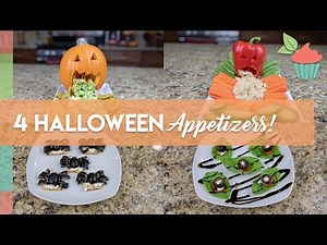 4 Halloween Appetizers - Easy and Healthy | Snack Ideas!