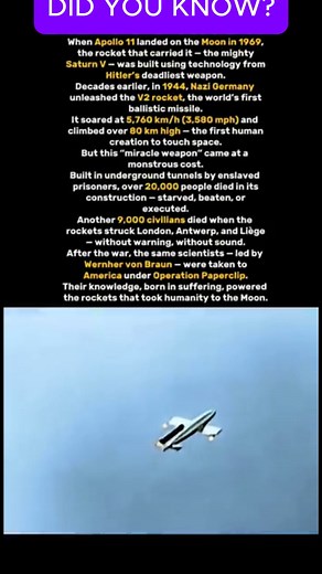 Nazi Scientists Built America's Moon Rocket After WW2 #history #war #ww2 #shortsreels | Declassified Archives