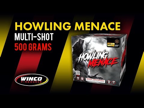 Howling Menace by Pyro Shine Fireworks 4/1 MEPS-238