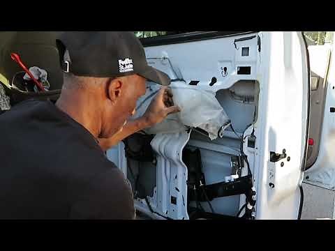 window regulator install, GMC Yukon 1500, right rear passenger