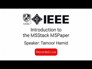 Introduction to the M5Stack M5Paper