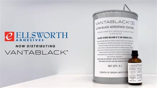 Vantablack 310 Now Available in US through Ellsworth Adhesives | Surrey NanoSystems posted on the topic | LinkedIn